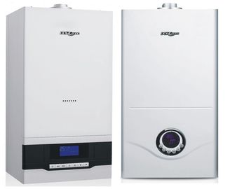 Boiler gas bermotif dinding dengan kapasitas air panas yang dapat diatur dengan tingkat kebisingan rendah