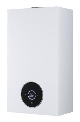 Boiler gas yang digantung dinding dengan kontrol yang dapat diprogram dan output daya variabel